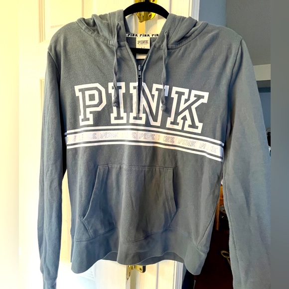 Women’s small Pink! 3/4 zip Sweatshirt in excellent condition - Picture 1 of 4